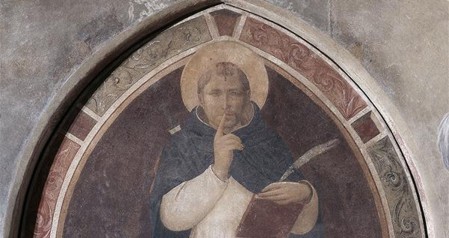 San_Pietro_Martire_che_ingiunge_il_silenzio,_angelico_san_marco