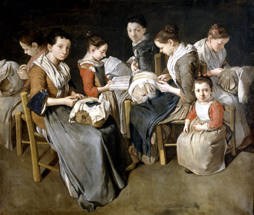 Giacomo Ceruti - Donne al Lavoro 1720