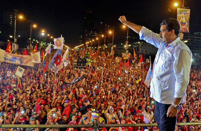 VENEZUELA-ELECTION-CAMPAIGN-MADURO