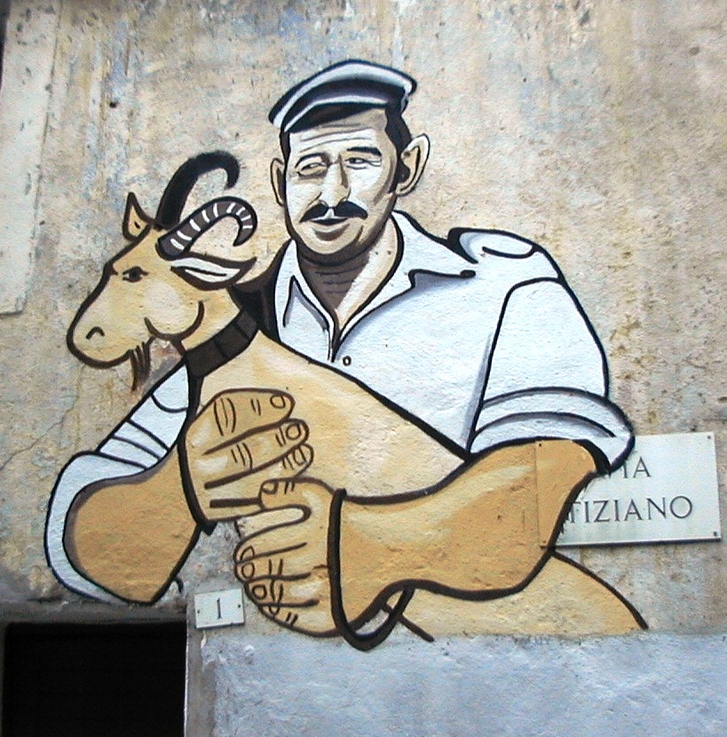 pastore murales di orgosolo