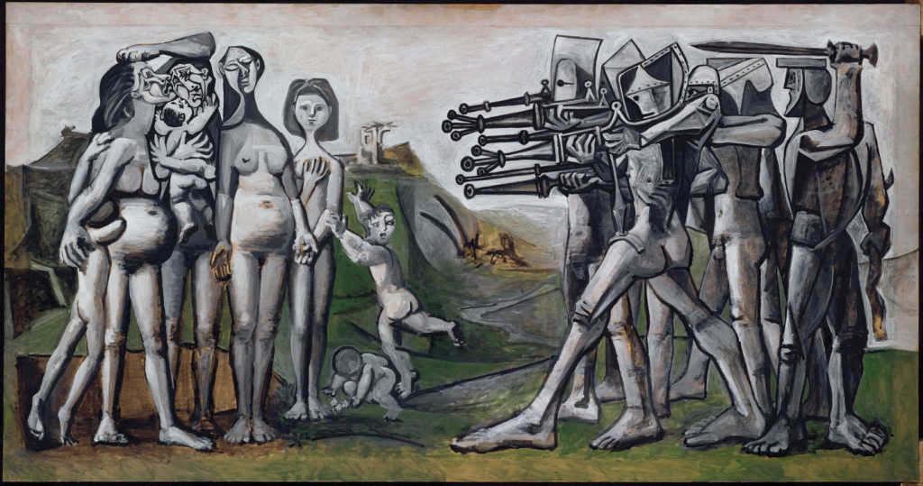 Pablo-Picasso-Massacro-in-Corea-copyright-Succession-Picasso-by-SIAE-2012