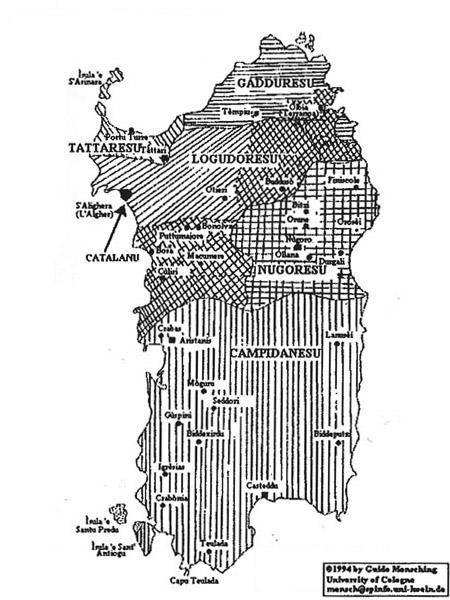 Carta linguistica della Sardegna