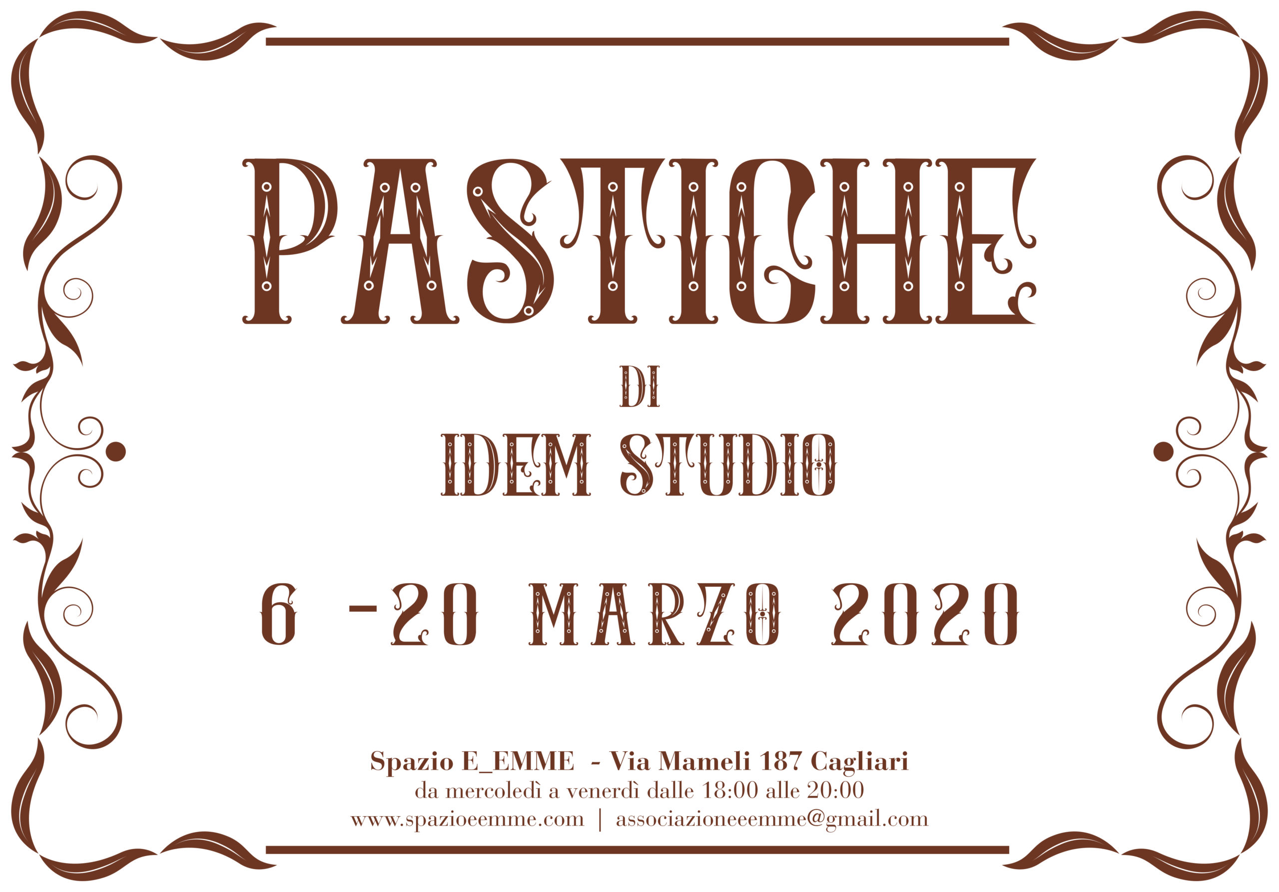 Idem Studio locandina A3 Idem Studio locandina A3