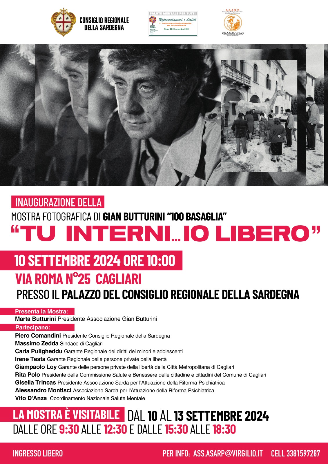 Locandina mostra Butturini Locandina mostra Butturini